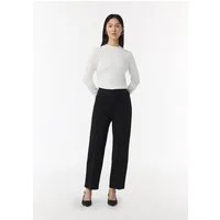 comma 7/8-Hose Hose Verkürzte Schlupfhose aus Twill-Jersey