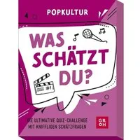 groh Verlag Spiel Was schätzt du? - Popkultur