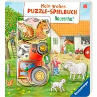 Pappbilderbuch, Mein großes Puzzle-Spielbuch Bauernhof