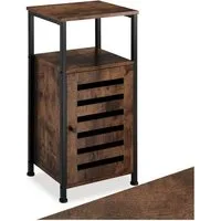tectake Beistellschrank Durham (Komplettset, 1-St., inkl. Schlüssel) Industrial Style