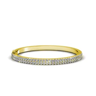 Glamour Armbänder - Gold und Kristall