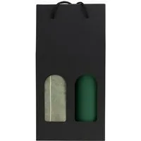 Musselin Welt Strandtuch Geschenke Set Black Edition, (Spar Set)
