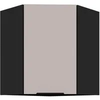 Küchen-Preisbombe Eckhängeschrank 60x60 cm Küche ARONA Kaschmir Küchenzeile Küchenblock Einbauküche