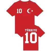 Youth Designz T-Shirt Türkei Kinder T-Shirt im Fußball Trikot Look mit trendigem Motiv