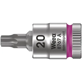 Wera 8767 A TORX Zyklop Bitnuss mit 1/4"-Antrieb Pink - 05003391001