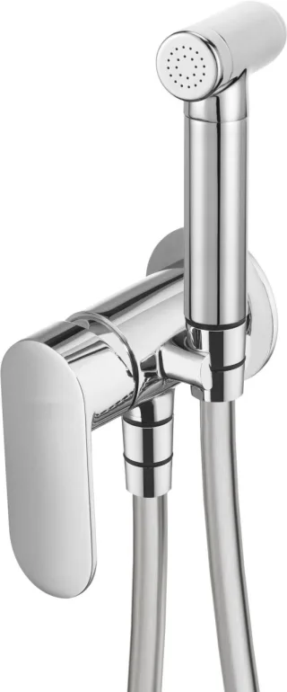 Neuesbad Serie 100 Bidetarmatur, Unterputz, mit Bidet-Handbrause, chrom NB1DEBGA_034M1