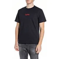 Replay T-Shirt aus reiner Baumwolle, mit Print
