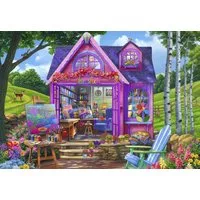 Bluebird Puzzle Puzzle She Shed Studio, Puzzleteile