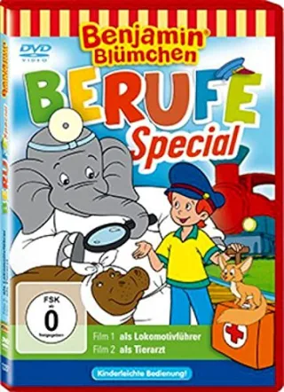 Benjamin Blümchen - Berufe Special: Als Lokomotivführer/Als Tierarzt [DVD] [2011]