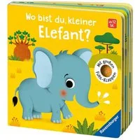 Wo bist du, kleiner Elefant? / Klara Tünner, Mit großen Fühl-Klappen