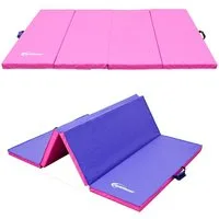 eyepower Weichbodenmatte 180 x 115 x 5 cm - XL Turnmatte für Zuhause - Faltbare Gymnastikmatte (1-St), Bodenturnmatte - Klappbare Fitnessmatte - Fallschutzmatte für Kinder