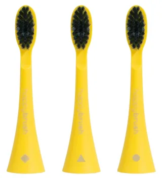 HAPPYBRUSH Ersatz-Aufsteckbürsten Minions ECO VIBE 3, 3er Set