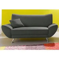 Home affaire 2-Sitzer Saltare, elegant & komfortabel, toller Designfuß, Breite 174cm, bequem, bequeme Armlehnen