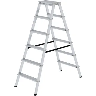 Munk ML Stufen-Stehleiter beidseitig begehbar - 011236
