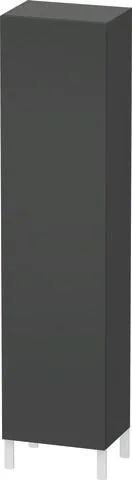 Duravit L-Cube Hochschrank Graphit Matt 500x360x2000 mm - LC1191R4949 LC1191R4949