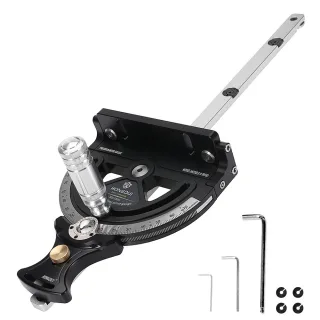 [Warehouse Clearance]HONGDUI HD-TB01 Precision Miter Gauge 0-70 Degree Woodworking Table Saw Push Handle 70 Angles Assem