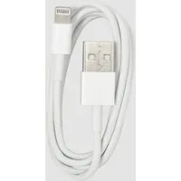 HEITECH USB Ladekabel kompatibel mit iPhone in weiß Smartphone-Ladegerät