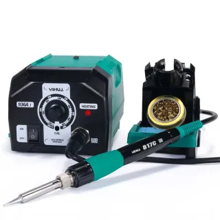 YIHUA Digital 936A I 40W Solder Station Iron Lead-Free High Temperature Range 200-480°℃ Anti-Static design Low Ground Re
