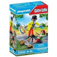 Playmobil® 71245 Sanitäter mit Patient Konstruktions-Spielset