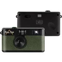 Camp Snap CS-V105 Retro-Digitalkamera im Vintage-Look, ohne Display, Kompaktkamera (8 MP, inkl. Kamera inkl. USB-C-Kabel, Bedienungsanleitung, Verpackung, 8 MP, USB-C, SD-Slot, mit Vintage-Fotoeffekten)