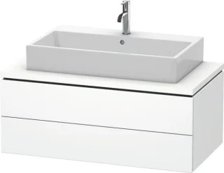 Duravit L-Cube Konsolenwaschtischunterbau wandhängend Weiß Matt 1020x547x400 mm - LC581901818 LC581901818