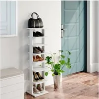 Vicco Schuhregal Sara, Weiß, 26.7 x 110 cm, 1-tlg.