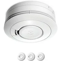 Ei Electronics 3x Ei Electronics Ei650 Rauchwarnmelder Rauchmelder 10 Jahres Batterie Rauchmelder