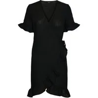 Vero Moda Minikleid Chris (1-tlg) Wickel-Design