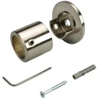 Liedeco Wandbefestigung, Gardinenstangen, (1-St), für Gardinenstangen Ø 16 mm
