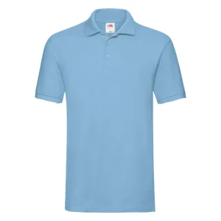 Fruit of the Loom - "Premium" Poloshirt für Herren (Himmelblau)