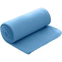 Wohndecke Polar-Fleece ca. 130x160, wometo, OEKO-TEX®, Fleecedecke mit Kettel-Einfassung & Anti-Pilling