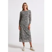STREET ONE Midikleid mit Taillierung