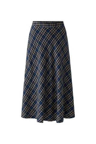 Oui - Midirock dk blue camel - Gr. - 38