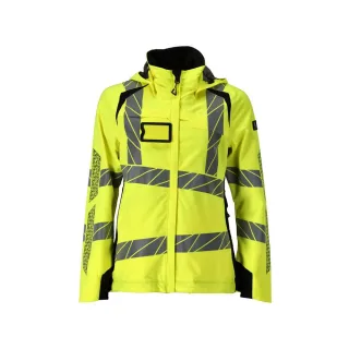 MASCOT Damen Hard Shell Jacke ACCELERATE SAFE Hi-vis Gelb / Schwarz L - 19011-449-1709-L