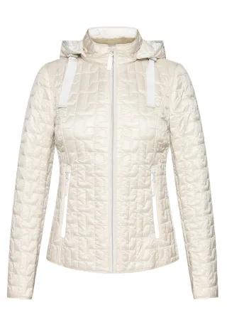 Gil Bret - Steppjacke grau beige - Gr. - 48