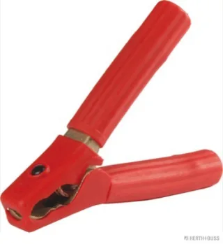 HERTH&BUSS Batterieladezange, + Pol, 1000 A rot - 52289614