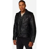 RICANO Lederjacke Brando stylische Biker-Jacke hochwertiges Büffel-Leder