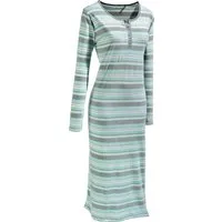 REDBEST Nachthemd Damen-Nachthemd Single-Jersey Streifen