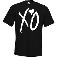 Youth Designz Print-Shirt XO Love Hugs Herren T-Shirt mit modischem Spruch Aufdruck