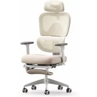 Musso Bürostuhl Ergonomischer Computerstuhl, Schreibtischstuhl, Gaming-Stuhl (1 St), Lendenstütze, 3D-Armlehnen, Kopf- & Fußstütze