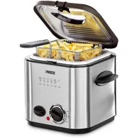 PRINCESS Fritteuse 01.182611.01.001, 840 W, 1,2 L - Mit 6 Fonduegabeln