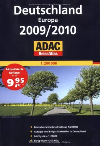 ADAC ReiseAtlas Deutschland/Europa 2009/2010 1 : 200 000