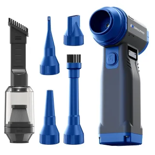 Drillpro G1 Cordless 550g Wind Pressure Turbo Fan 10,000mAh Battery9 Speed Settings 90,000RPM 40mm Brushless Motor Pow