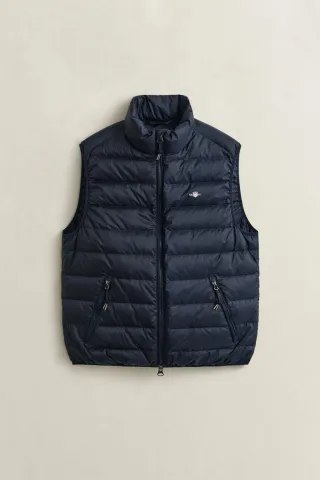 GANT - Leichte Daunenweste EVENING BLUE - Gr. - M