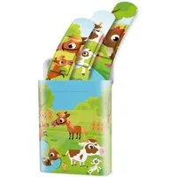 LifeMed Wundpflaster 40 KIDS-Pflaster-Strips in Box Lifemed 6 cm x 1,7 cm Farmtiere