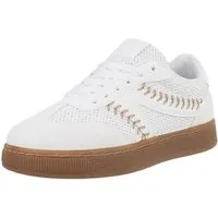Ital-Design Damen Low-Top Freizeit Sneaker (88930152) Flach Sneakers Low in Weiß