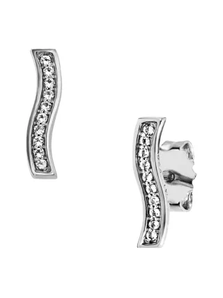cai Ohrringe 925 Sterling Silber Topas