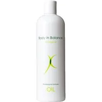 Body in Balance Gleit- & Massageöl Body in Balance, neutrales Massageöl, Flasche mit 500ml geruchsloses Massage Öl, 1-tlg., ohne Parfüm und Zusatzstoffe, für professionelle Massage geeignet