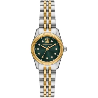 Michael Kors Lexington MK4986 Damenarmbanduhr mit grünem Ziffernblatt 26mm