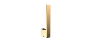 emco loft Reservepapierhaltersenkrecht für 1 Rolle, gold, 050500701 050500701